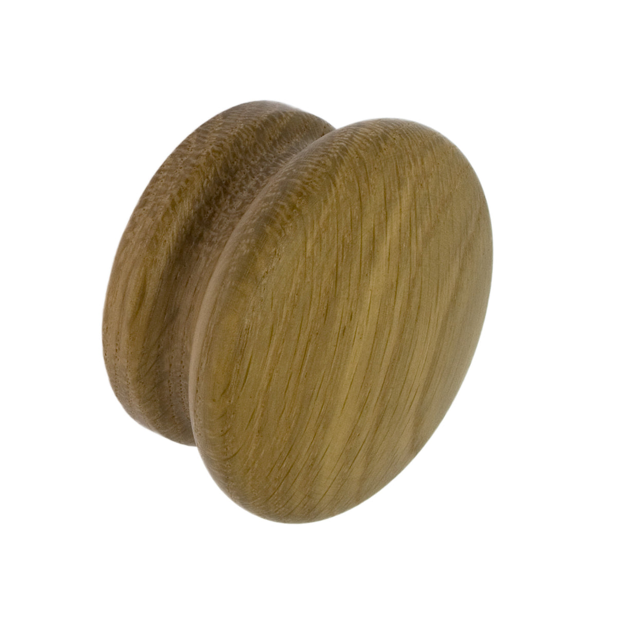 Solid Oak Large Cupboard Knob 55mm