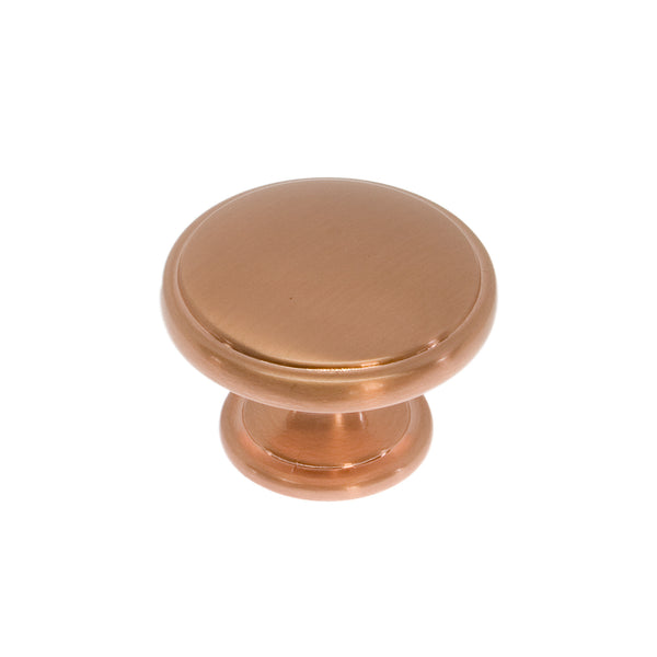 Satin Copper Cupboard Door Knob