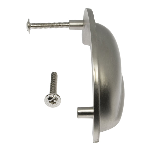 Satin Nickel Large Cup Handle