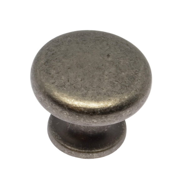 Antique Pewter Finish Cupboard Knob