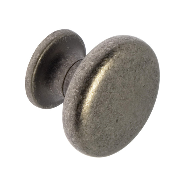 Antique Pewter Finish Cupboard Knob