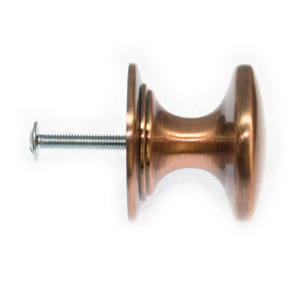 Antique Copper Finish Cupboard Knob