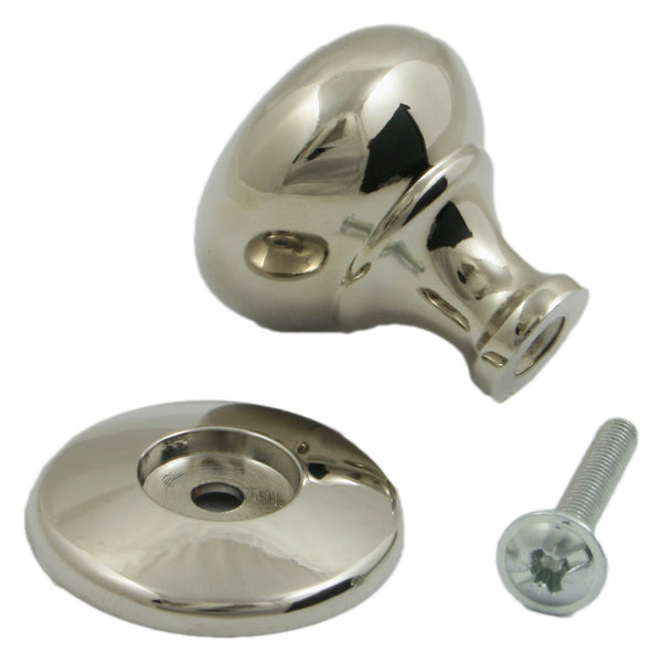 Mayberry Polished Nickel Knob