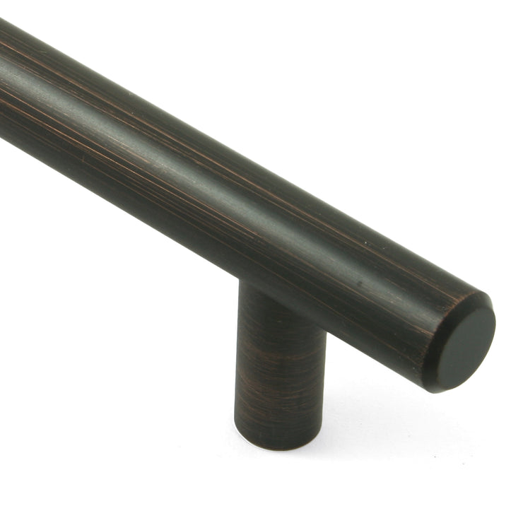 Rubbed Bronze T Bar Cupboard Handle 2 Sizes
