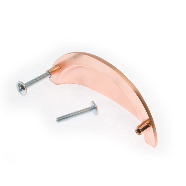 Satin Copper Cup Pull Handle