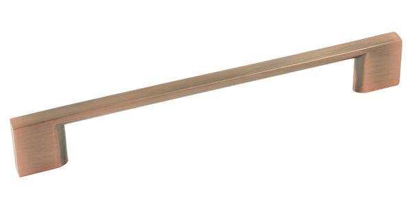 Antique Copper Finish Slimline Pull Handle - 2 Lengths